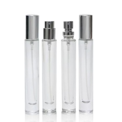 10ml 20ml Thick Wall Glass Atomizer with Crimp Metal Pump,Collar and cap