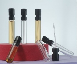 2ml 3ml Sample Glass Vial with Crimp Plastic Pump