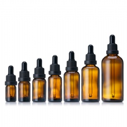 5ml to 100ml Amber Glass Dropper Bottle for Essential Oil