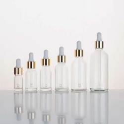 Essential Oil Clear Glass Dropper Bottle