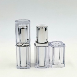 Transparent Square Lipstick Tube