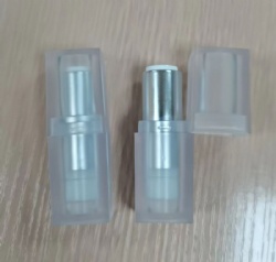 Plastic Square Lipstick Tube With Matte Finish